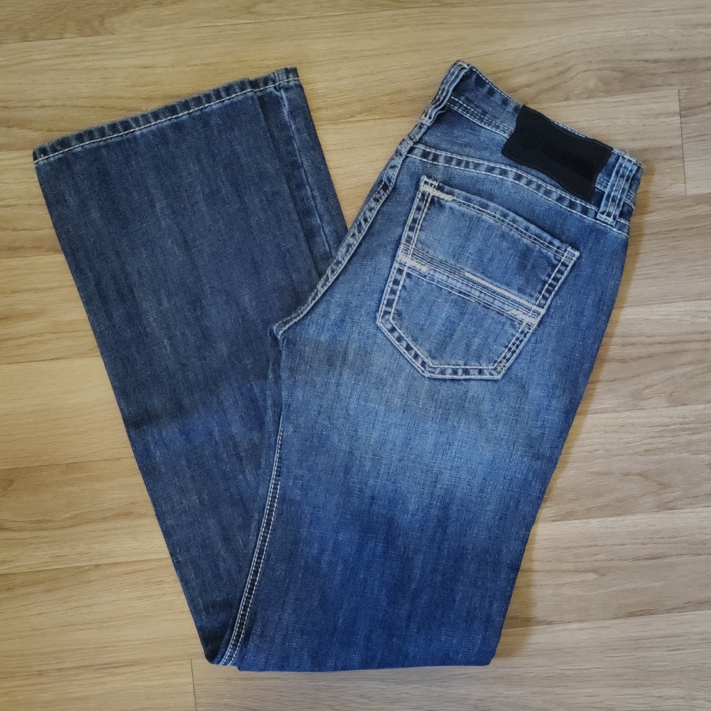 Men's Rock & Roll Pistol Straight Regular Straight Leg 30x36